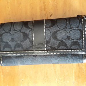 Black Coach Wallet